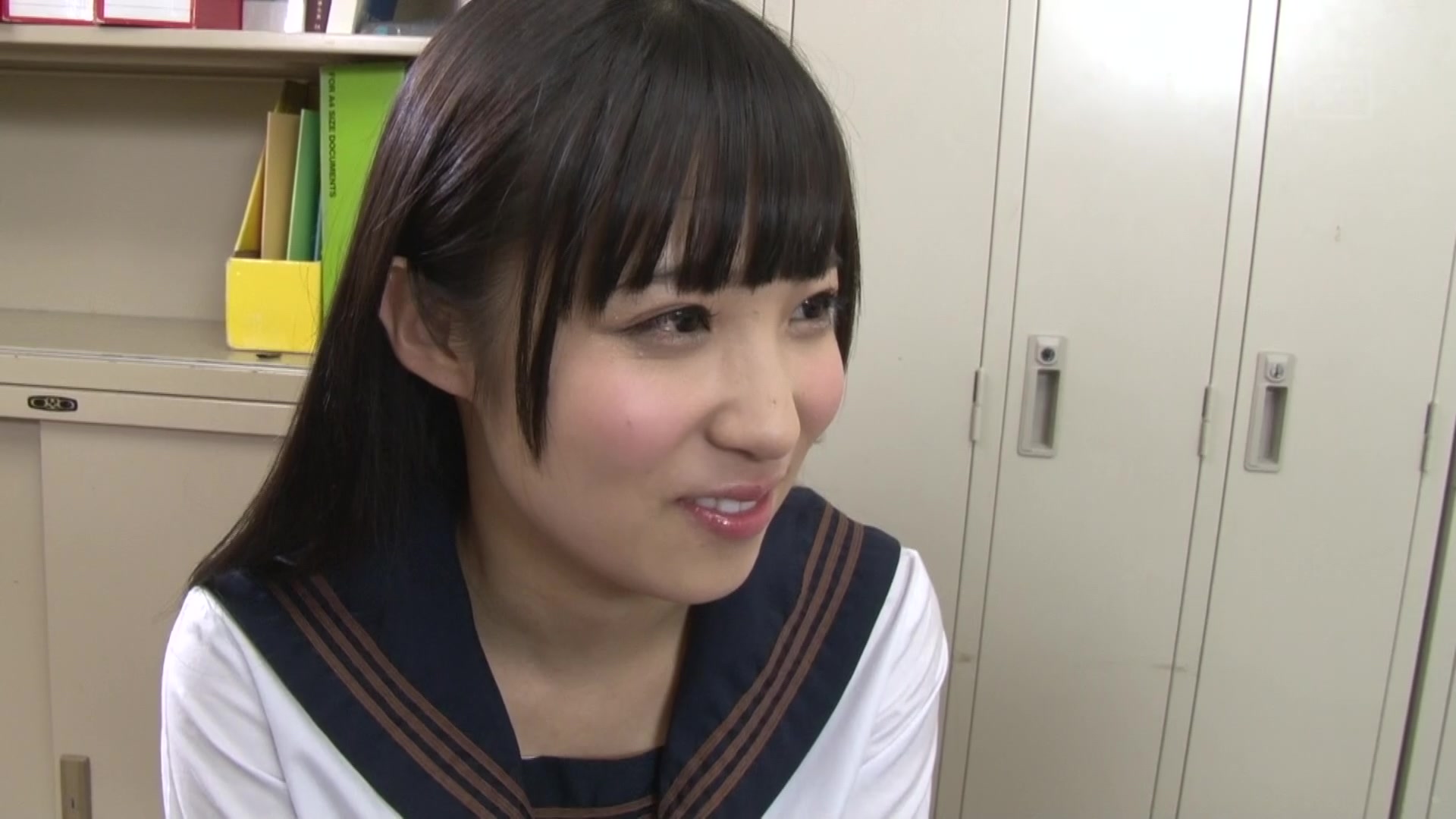 [HND-408] 止不住的乳頭責備淫語和打樁活塞！喜歡惡作劇中出JK3本番 栄川乃亜 - 1of5