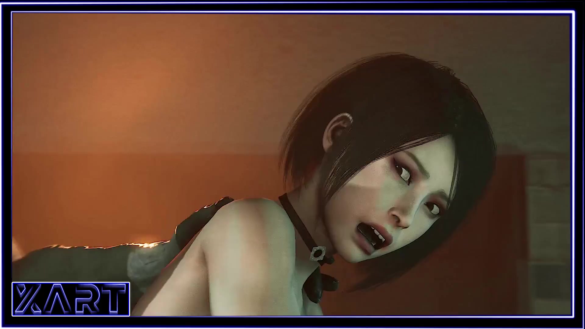 Тиран с Огромным членом трахает Аду Вонг в Анал очень жестко