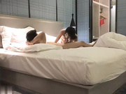 约了个高颜值大长腿嗲嗲妹子蹲着口交舔弄上位