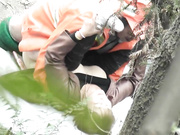 小树林野战系列环卫工穿着制服啪啪大凶器野鸡